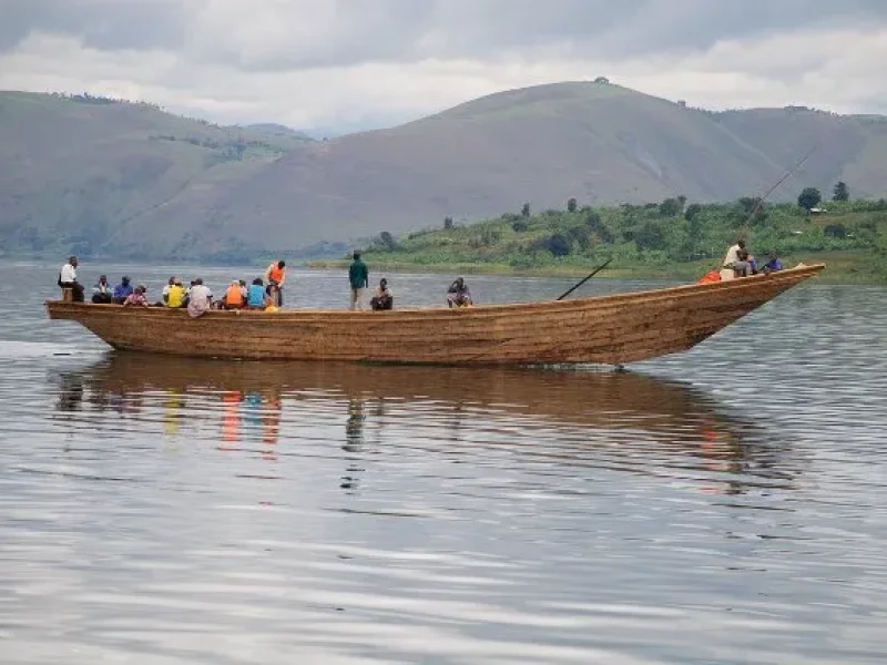 Goma city after gorilla trekking